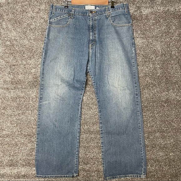 Levis Silvertab Mens Slouch Boot Jeans Size 36x32